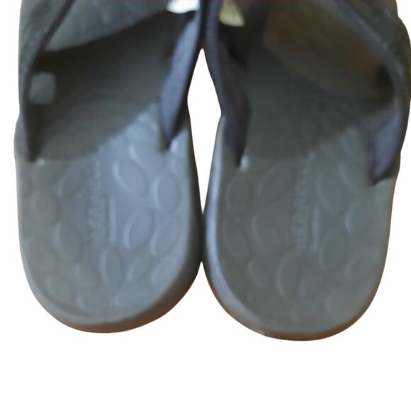 Merrell Mens Black Moab Drift Flip Flop Air Cushioned Sandals Size 10 - Picture 5 of 10